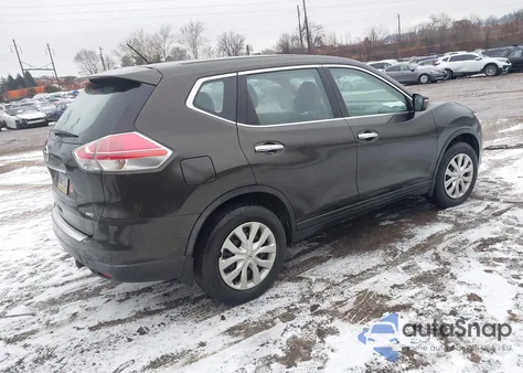2015 Nissan Rogue S из США, поврежденный, VIN KNMAT2MV6FP512410